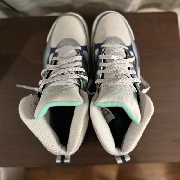 Nike flight 13 mid dusty grey and brave blue - Picture 6 of 9